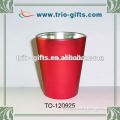 Colorful metallic shot glass for decoration